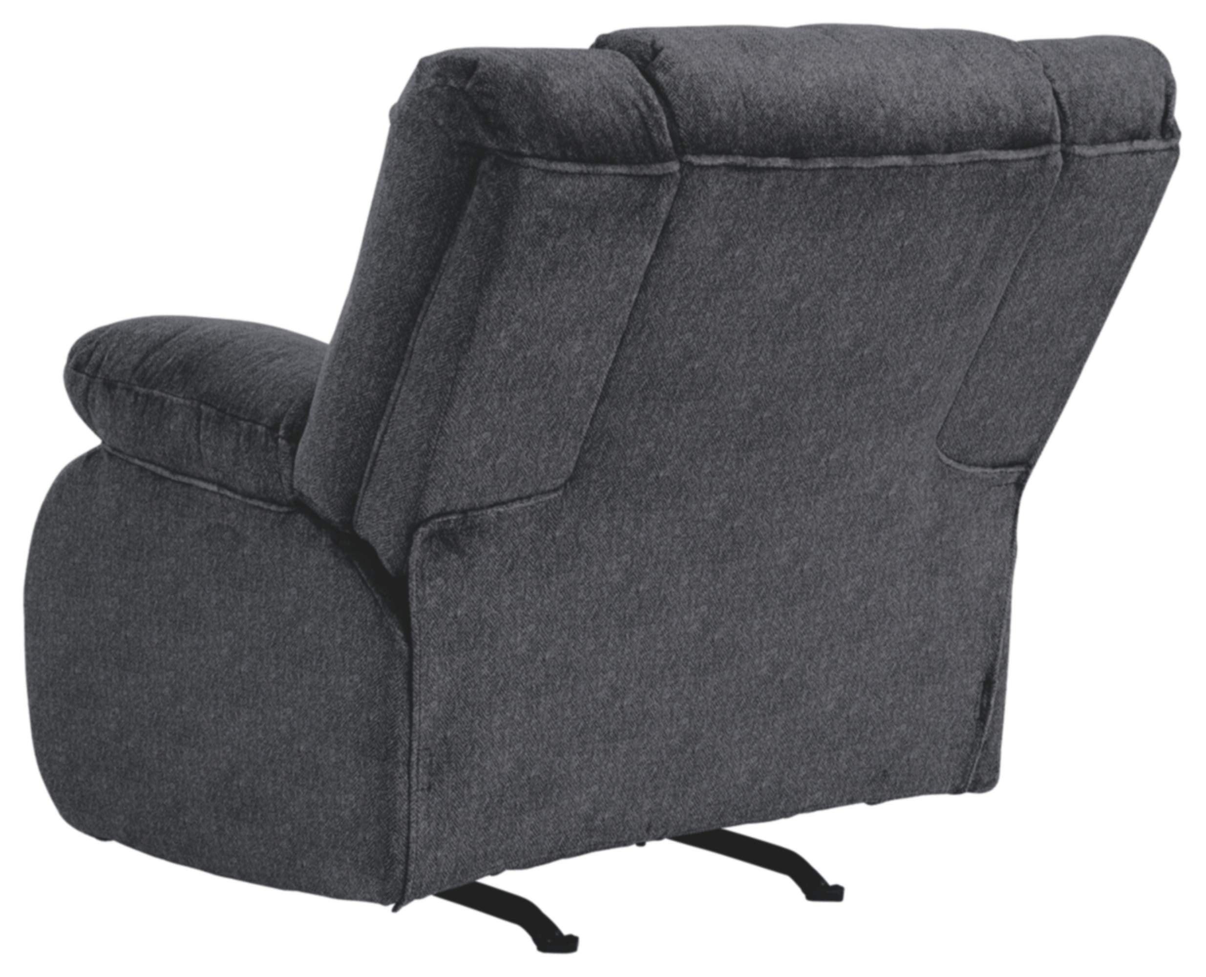 ModLuxe Power Rocker Recliner Chair with USB & Plush Velvet Finish