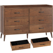 Drawer Dresser Quick Install, 6 Wooden Drawers Storage Dresser