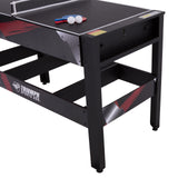 USA 4-in-1 Rotating Swivel Multigame Table – Air Hockey, Billiards, Table Tennis