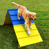 Dog Agility A-Frame for Large Dogs - 84" x 24" Outdoor Training Equipment