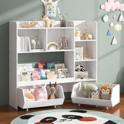 Toy Storage Cabinet and Organizer, Boys and Girls Bookshelf Muti-Functional Kids