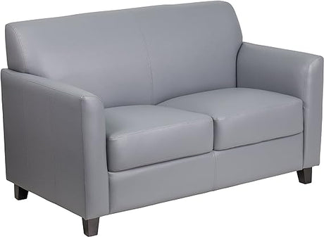 Hercules Diplomat Series LeatherSoft Upholstered Loveseat, Modern Small Sofa