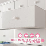 Dresser,White Dresser for Bedroom with 12 Drawers,Tall Dressers for Bedroom,