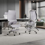 Office Chair with Footrest, Ergonomic Office Executive Chair with Adjustable Seat