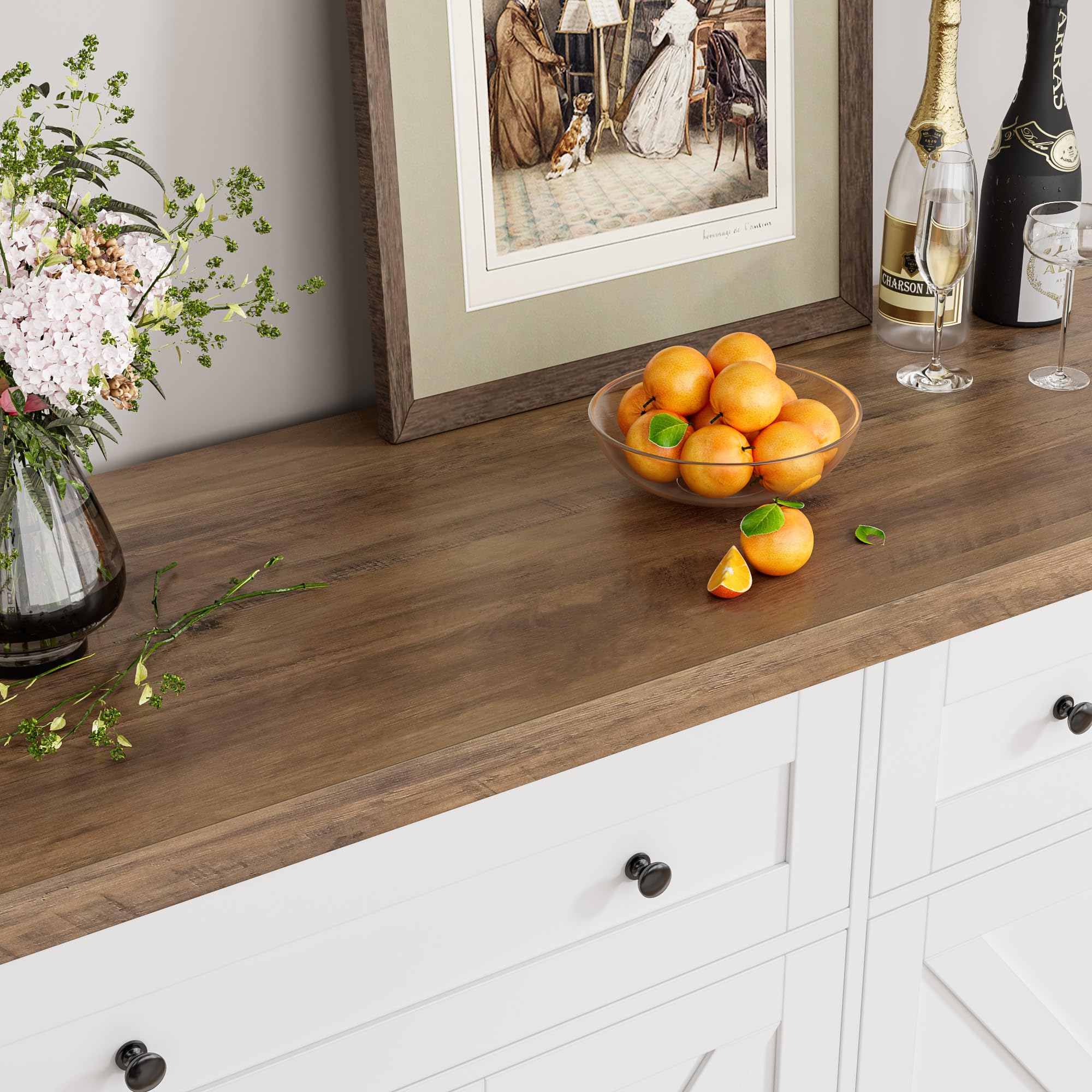 55" Buffet Sideboard Cabinet with Storage