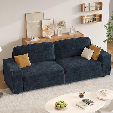 ' Couches for Living Room, Modern Sleeper Sofa for Bedroom, 3-Seater Oversized Sofa