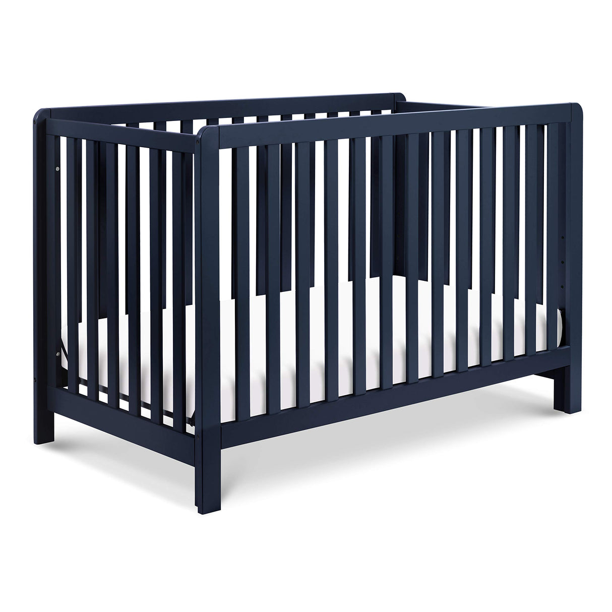 Carter's by Colby 4-in-1 Low-Profile Convertible Crib in Navy Blue, Greenguard Gold Certified