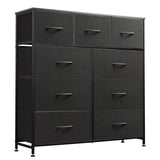 9-Drawer Dresser, Fabric Storage Tower for Bedroom, Hallway, Entryway