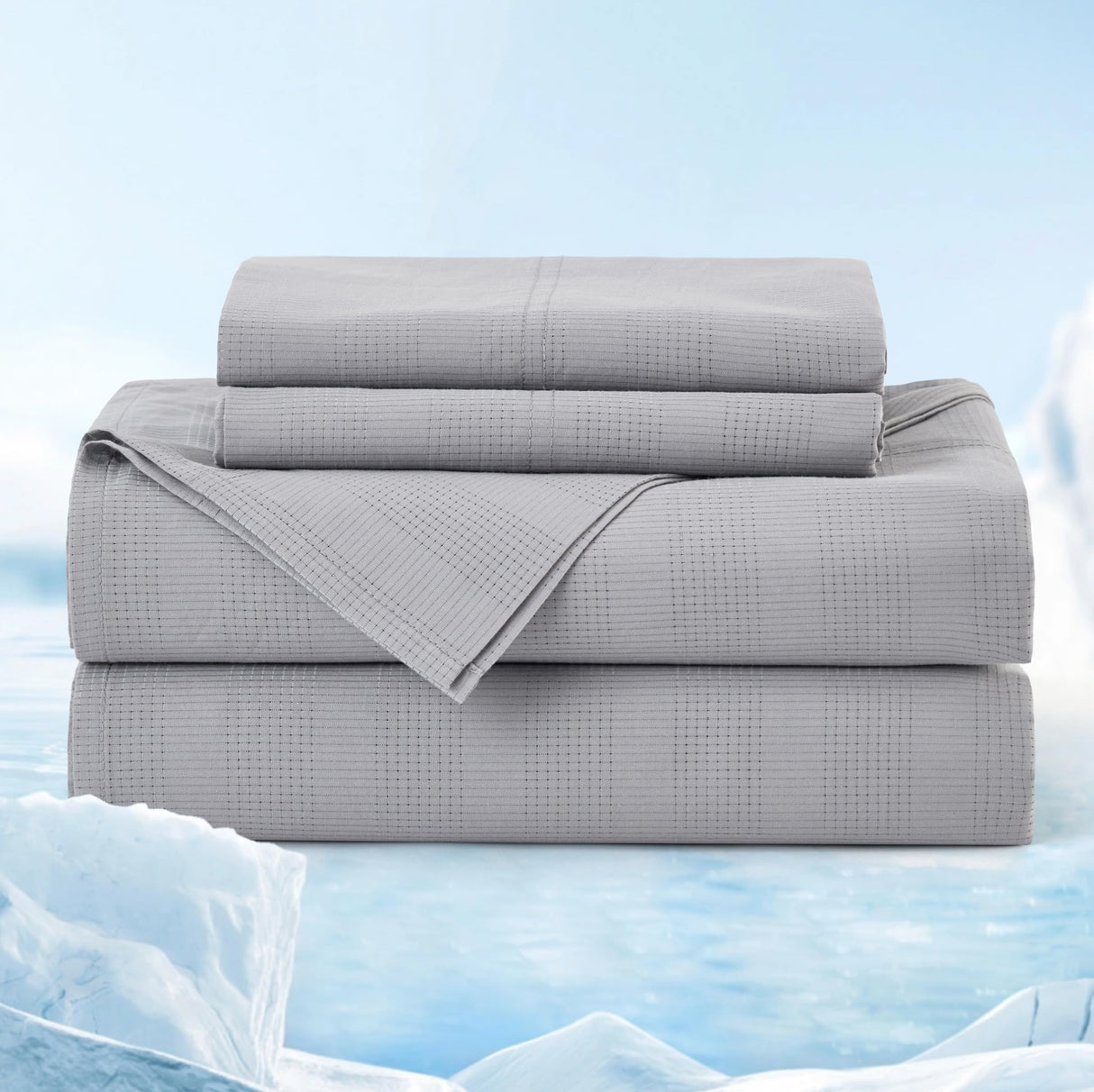 Cooling Sheets for Hot Sleeper, Lyocell Cotton Queen Size Sheets, Temperature Regulating