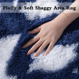 Fluffy Bedroom Rug Carpet - 5x7 Feet Shaggy Area Rugs for Living Room, Soft Rug for Girls Boys Kids Room,