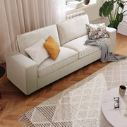 71.25" Modern Loveseat Sofas for Living Room, Fabric Chenille Couch with Solid Wood,
