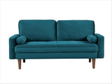 Velvet Tufted Sofas for Living Room, Classic Mid-Century Style with Modern Silhouette