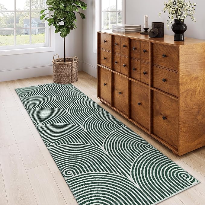Small Outdoor Rug 3'x5', Front Door Mat Outdoor Entrance Machine Washable Rugs Cotton