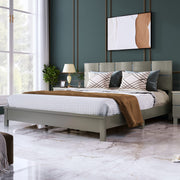 Modern Rustic Solid Wood Platform Bed Frame