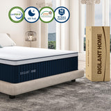 King Mattress, 14Inch Medium Plush Supportive Memory Foam Hybrid Mattress