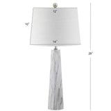Bradley 29" Resin LED Table Lamp - Modern Glam Bedside Lighting