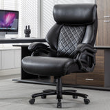 Big and Tall Office Chair 500lbs Heavy Duty Ergonomic Computer Desk Chair with Arms