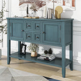 Aprilsoul Buffet Sideboard with Storage, Console Table with 4 Drawers