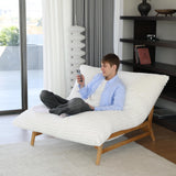 Oversized Chaise Lounge Chair,47.24" Sofa Chair, Comfy Recliner Reading Accent