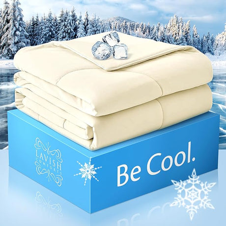 Cooling Comforter Queen Size Luxury Summer Cooling Duvet Perfect Cooling Comforter