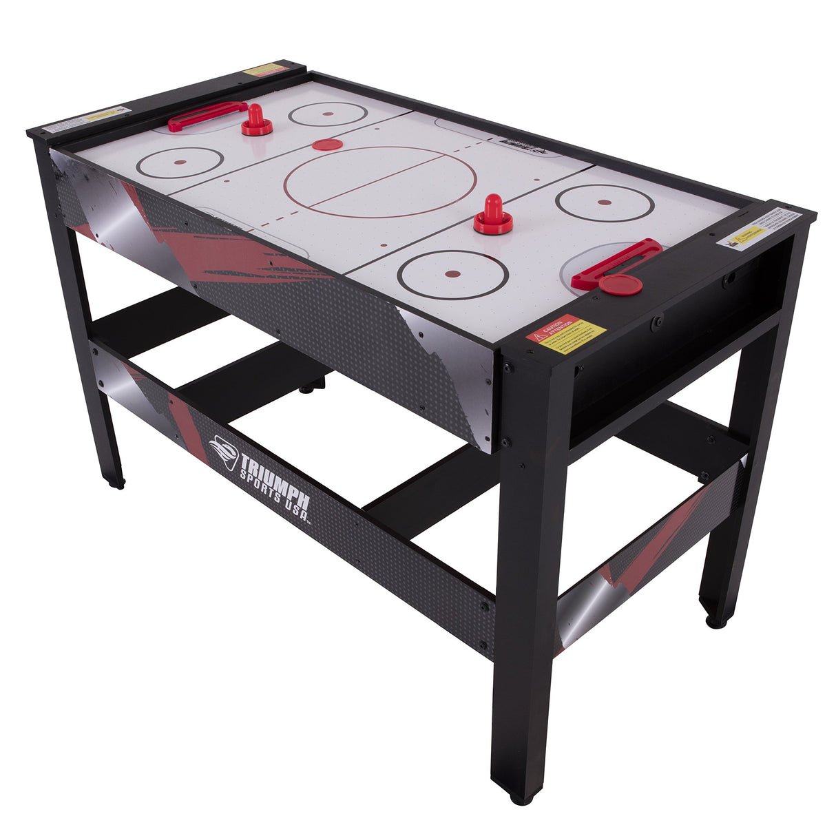 USA 4-in-1 Rotating Swivel Multigame Table – Air Hockey, Billiards, Table Tennis