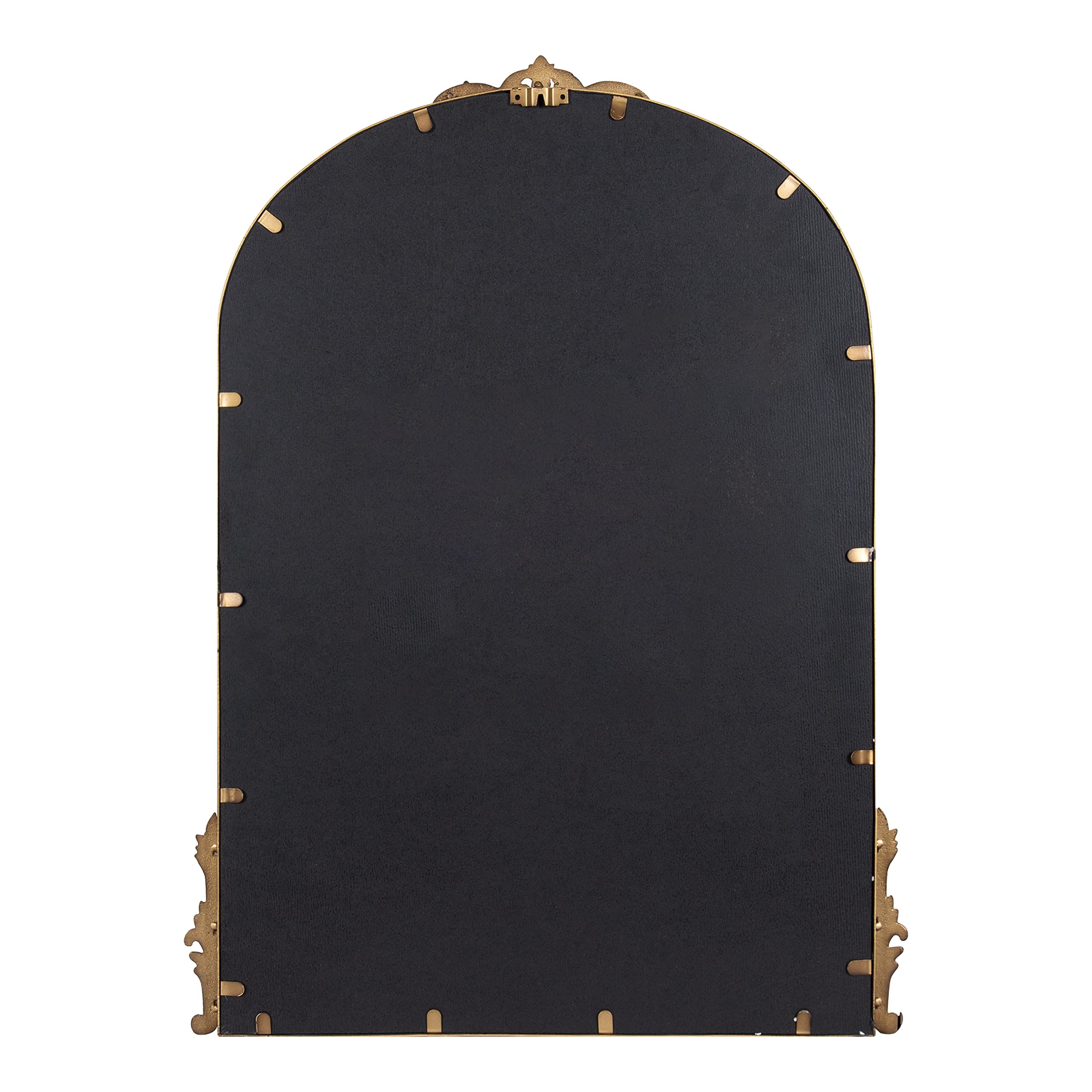 Traditional Arched Mirror, Gold, Decorative Large Arch Mirror