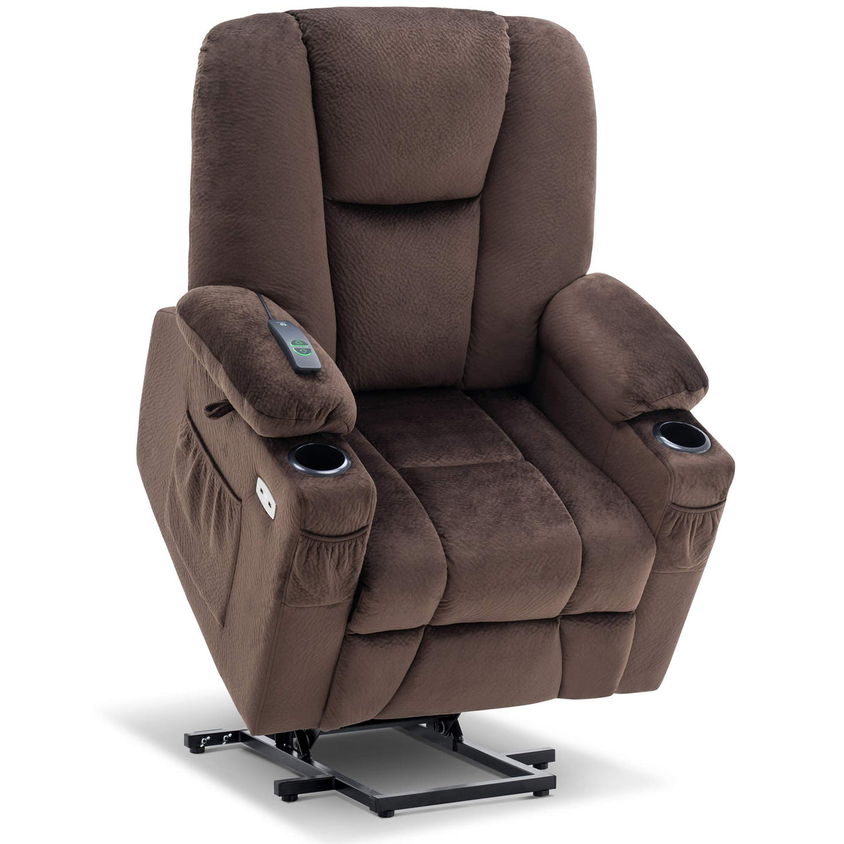 Power Lift Recliner Chair Sofa with Extended Footrest,3 Positions,Hand Remote Control