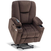 Power Lift Recliner Chair Sofa with Extended Footrest,3 Positions,Hand Remote Control