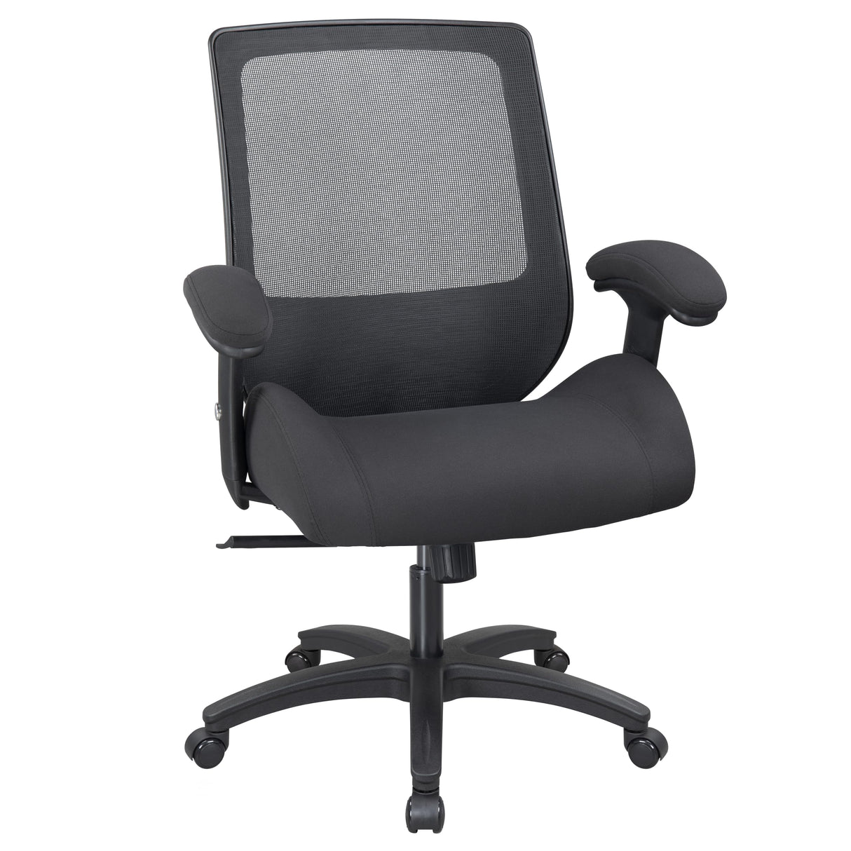 Ergonomic Mesh Computer Office Desk Chair with Super Soft Adjustable Arms Molded Foam Seat