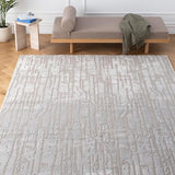 Ebb 8'x10’ Washable Area Rug for Living Room Bedroom - 100% Recycled Oeko-TEX Certified