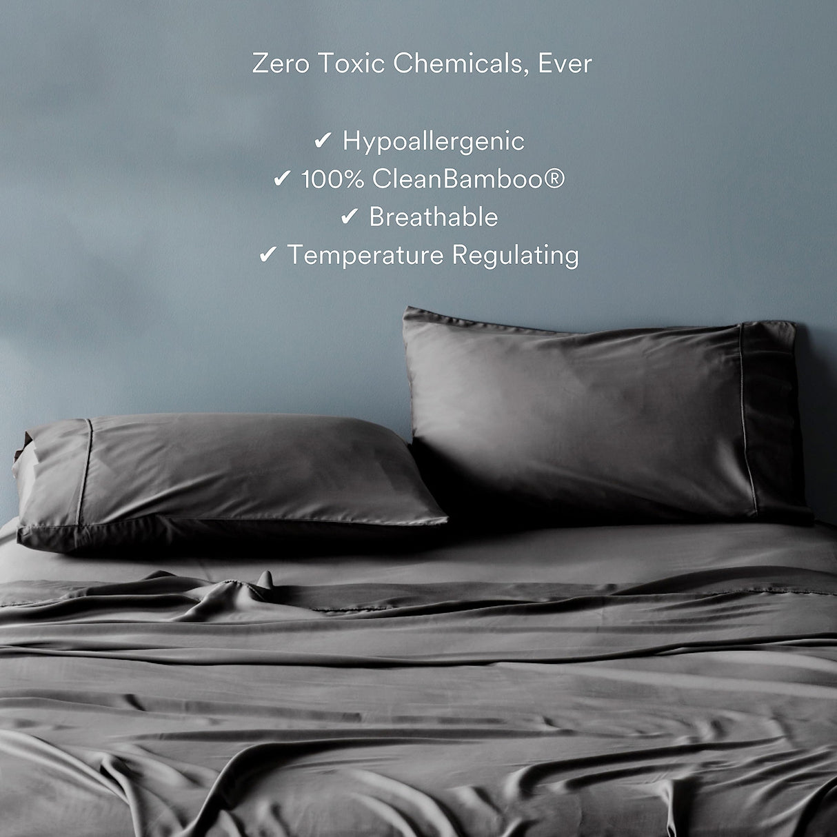 100% Lyocell from Organic Bamboo Basic Sheet Set - Fitted Sheet & Pillowcase Only,