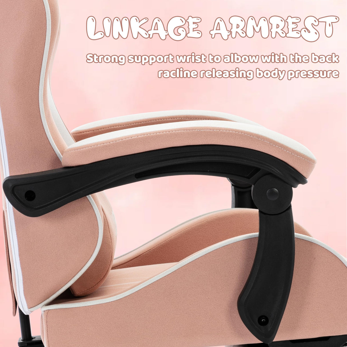 Gaming Chair for Kids Computer Chair with Footrest and Lumbar Support