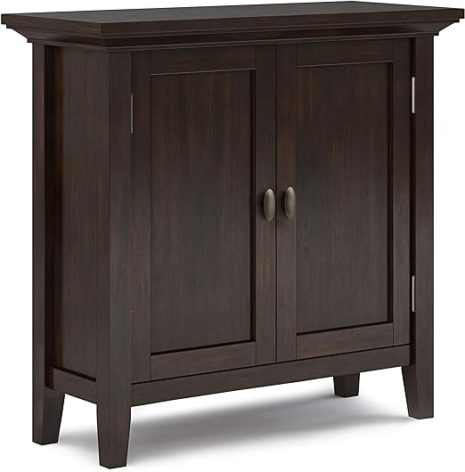 SIMPLIHOME Redmond SOLID WOOD 39 inch Wide Transitional