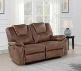 Katrine Brown Manual Loveseat