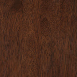 French Country 2-Drawer Hall Table with Shelf, Espresso