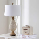 ng Collection Briar Coastal Antique Cream/ Brown Pineapple 31-inch Bedroom Living
