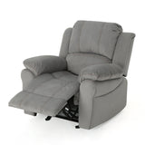 Christopher Knight Home Edwin Recliner, Grey + Black