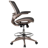 Waylon Mid-Back Mesh Office Chair with Adjustable Foot Ring