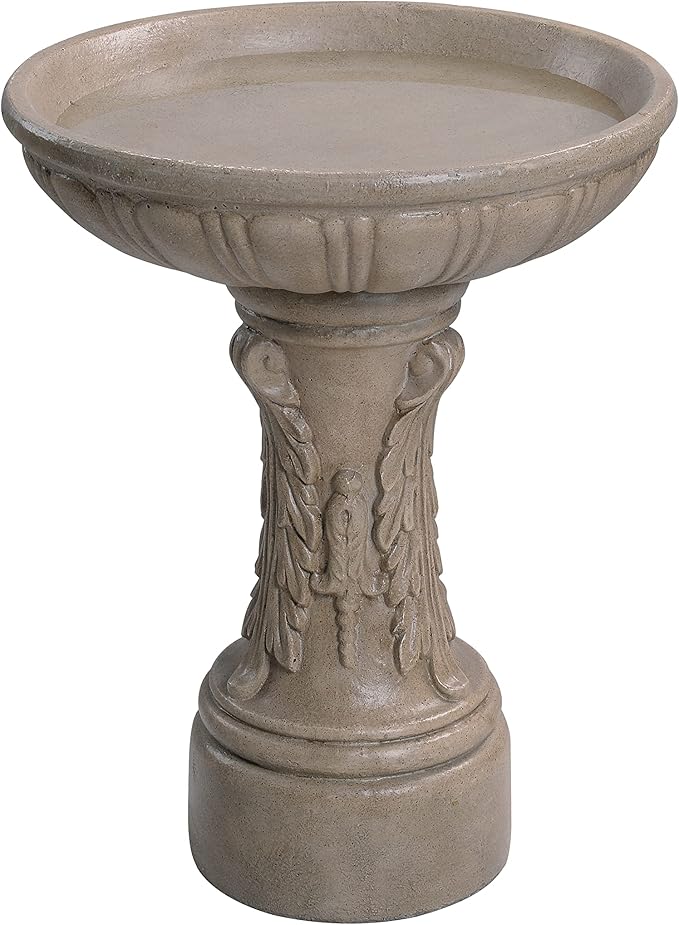 51010ZC Ibiza Outdoor Floor Fountain with Gray Finish, Classic Style