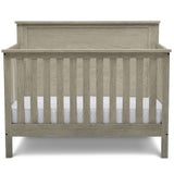 Middleton 4-in-1 Convertible Baby Crib, Textured Limestone