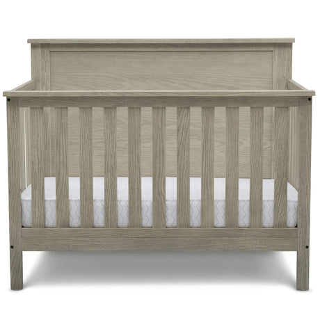 Middleton 4-in-1 Convertible Baby Crib, Textured Limestone