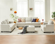 89 Inch Sofa, Comfy Sofa Couch with Extra Deep Seats, Modern Sofa Couch
