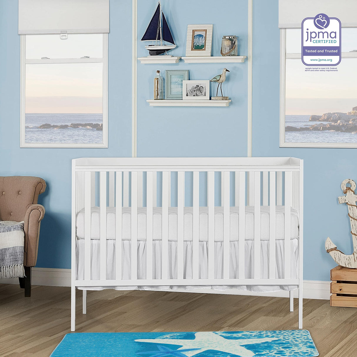 Synergy 5-in-1 Convertible Crib