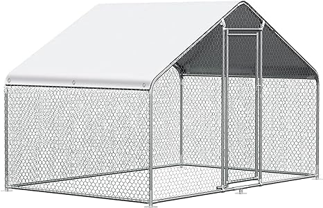 Large Chicken Coop Metal Chicken Runs Walk-in Chicken House