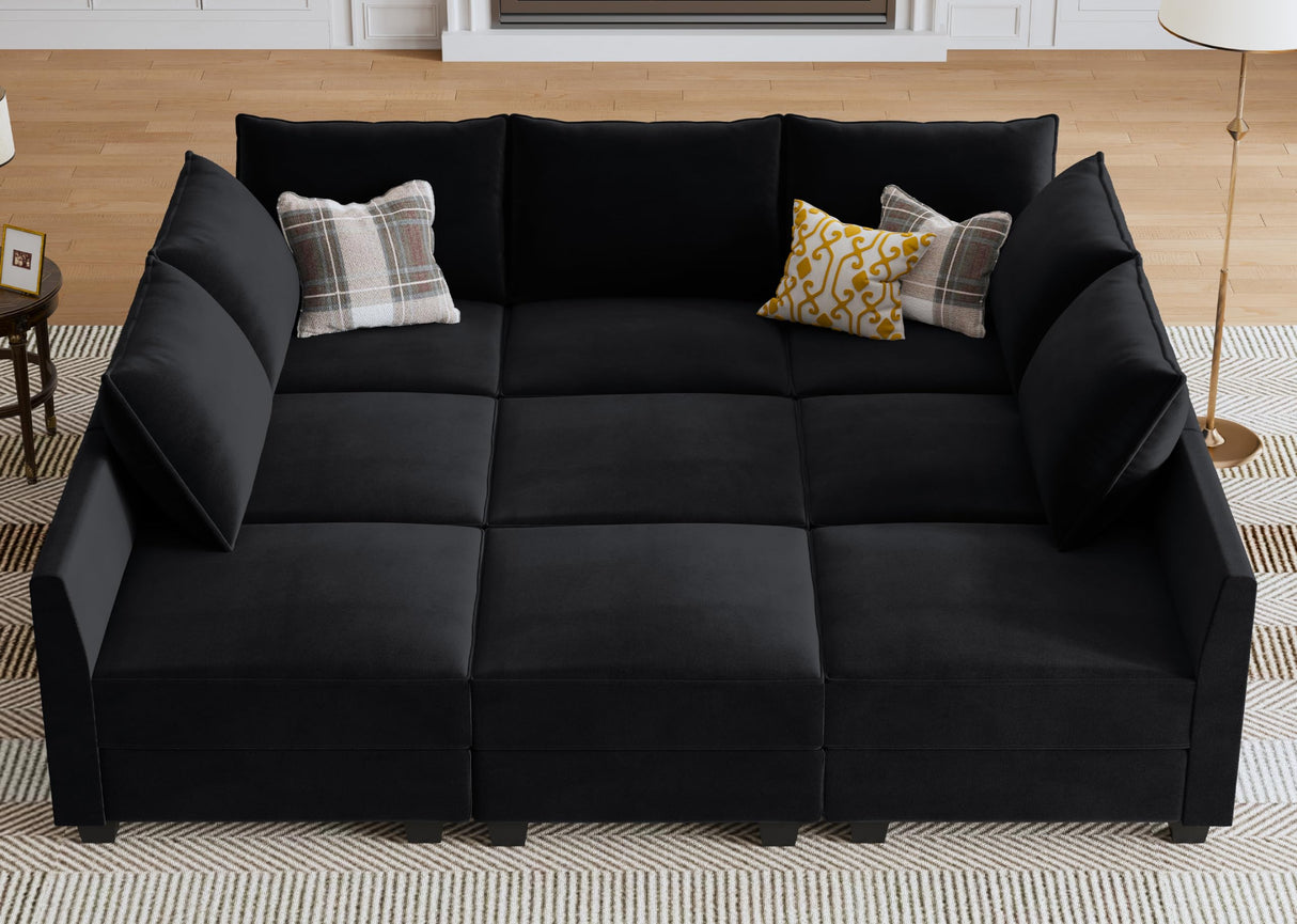 Modular Sectional Sofa with Ottoman Modular Sleeper Sectional Couches for Living Room