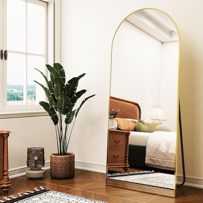 Arched Full-Length Mirror, Arched Floor Mirror