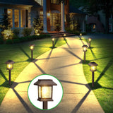 12 Solar Pathway Lights & 8 Pack Solar Pathway