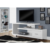 Stand with 1 Drawer, 60"W, White