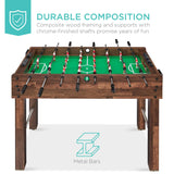 48in Competition Sized Foosball Table, Arcade Table Soccer for Home, Game Room