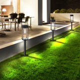 Solar Pathway Lights Outdoor 6 Pack, Over 12Hrs Solar Path Lights Outdoor